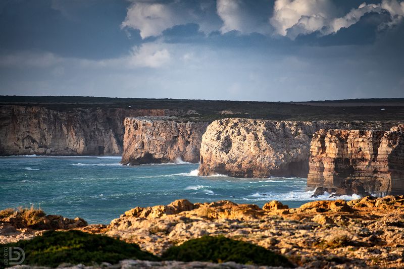 сагреш, португалия, пейзаж, sagres, portugal На мысе Sagres фото превью