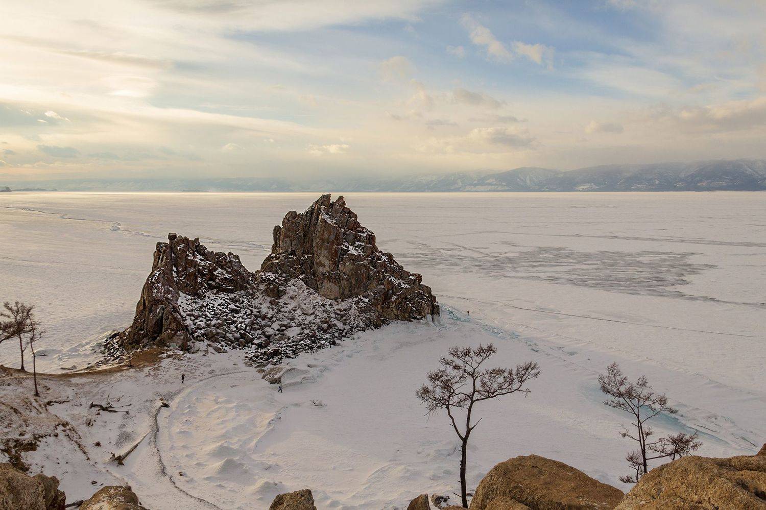 байкал, малое море, остров ольхон, шаманка, февраль, Коледова Ирина