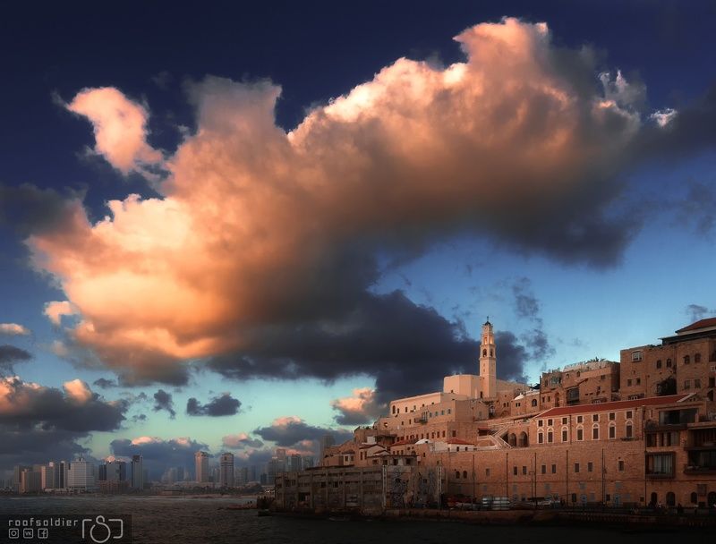 Tel aviv, Israel, city, urban, architecture, cityscape, street, church, cathedral, jaffa, religion, sky Tel Aviv - Yafophoto preview