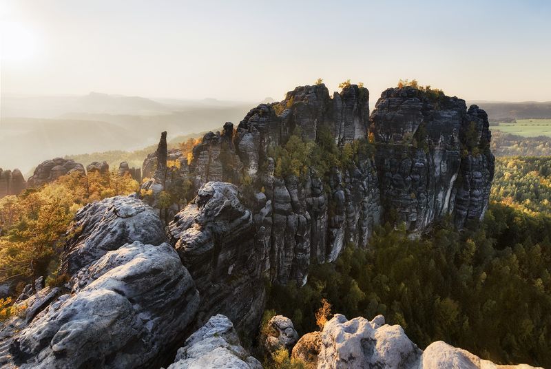 германия, гора, шраммштайн, скалы, парк, саксонская швейцария, germany, mountain, hills, rock, saxon switzerland, schrammsteine Скалы Шраммштайн / Schrammsteinephoto preview