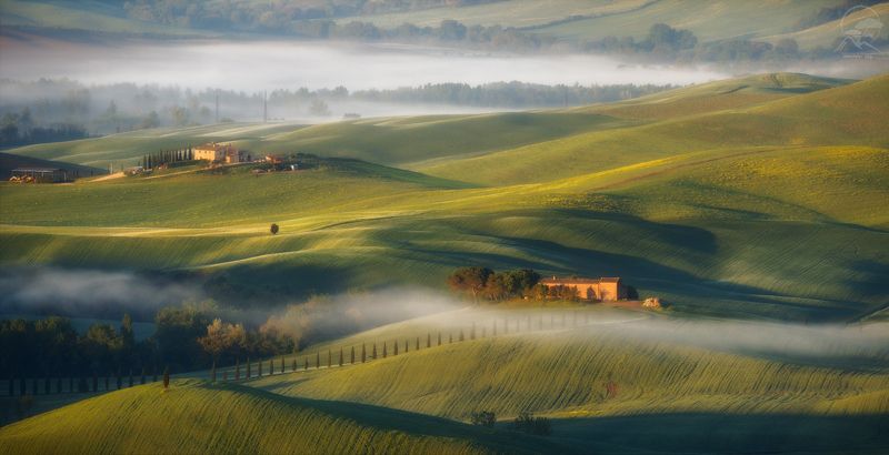 тоскана Утренняя Тосканаphoto preview