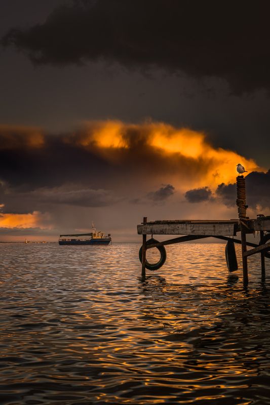 Закат в Евпаторииphoto preview