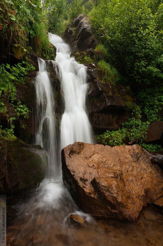 Карпаты, лето, лес, водопад, река, вода Таинственный лес под г. Вухатый Каменьphoto preview