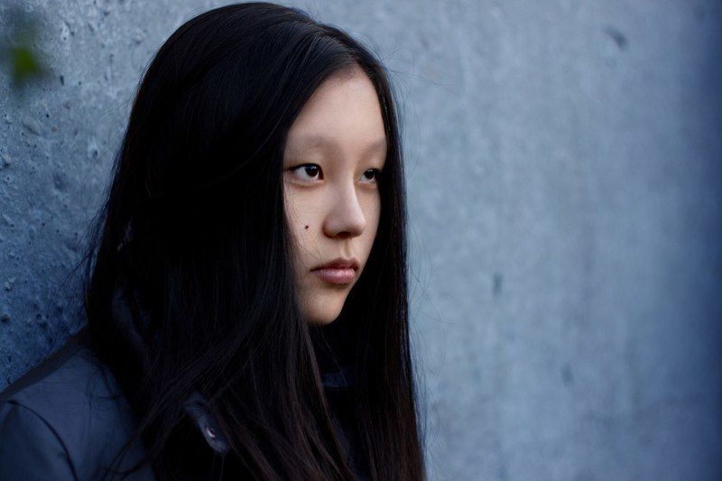 eyes, girl, hair, portrait, взгляд, глаза, девушка, портрет photo preview