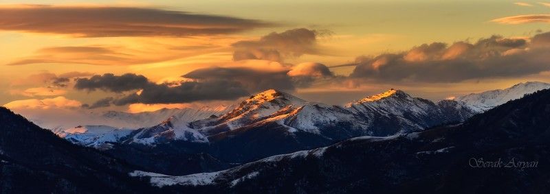 горы, закат, армения После ненастьяphoto preview