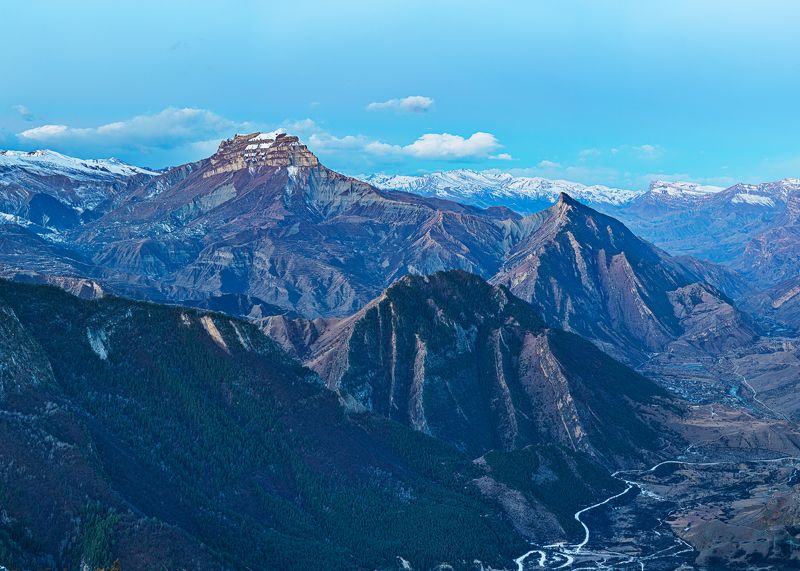 дагестан, кавказ, северный кавказ, горы Дагестан. На пути к Карадахской теснинеphoto preview