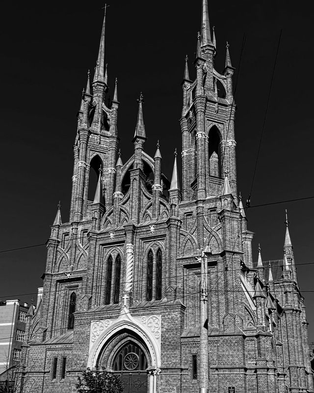 католическая церковь, готика, церковь, самара Готикаphoto preview