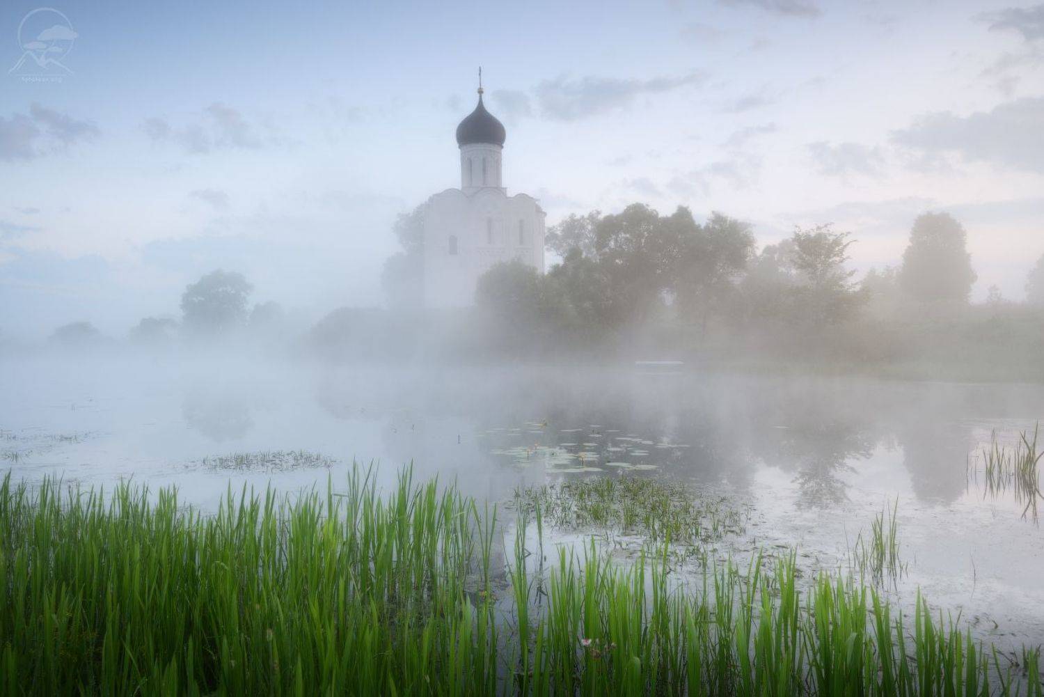 Магия тумана. Автор: Anatoly Gordienko покрова на нерли, боголюбово, фототуры выходного дня, храм, лето, туман, Anatoly Gordienko