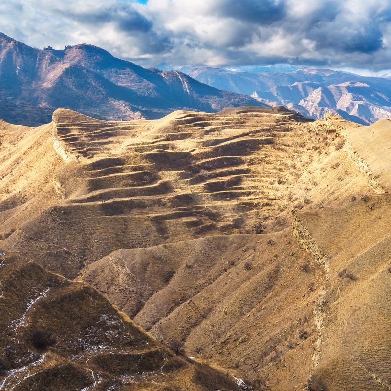 Дагестан, Кавказ, Северный Кавказ, горы, террасы Дагестан. Террасы. Гунибский районphoto preview
