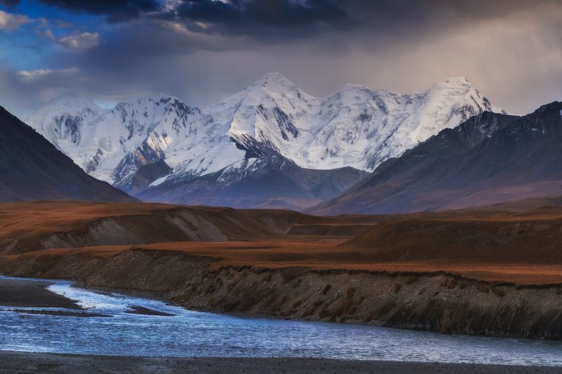 горы, тянь-шань, сарыджаз, киргизия, осень Осень в долине Сарыджазphoto preview