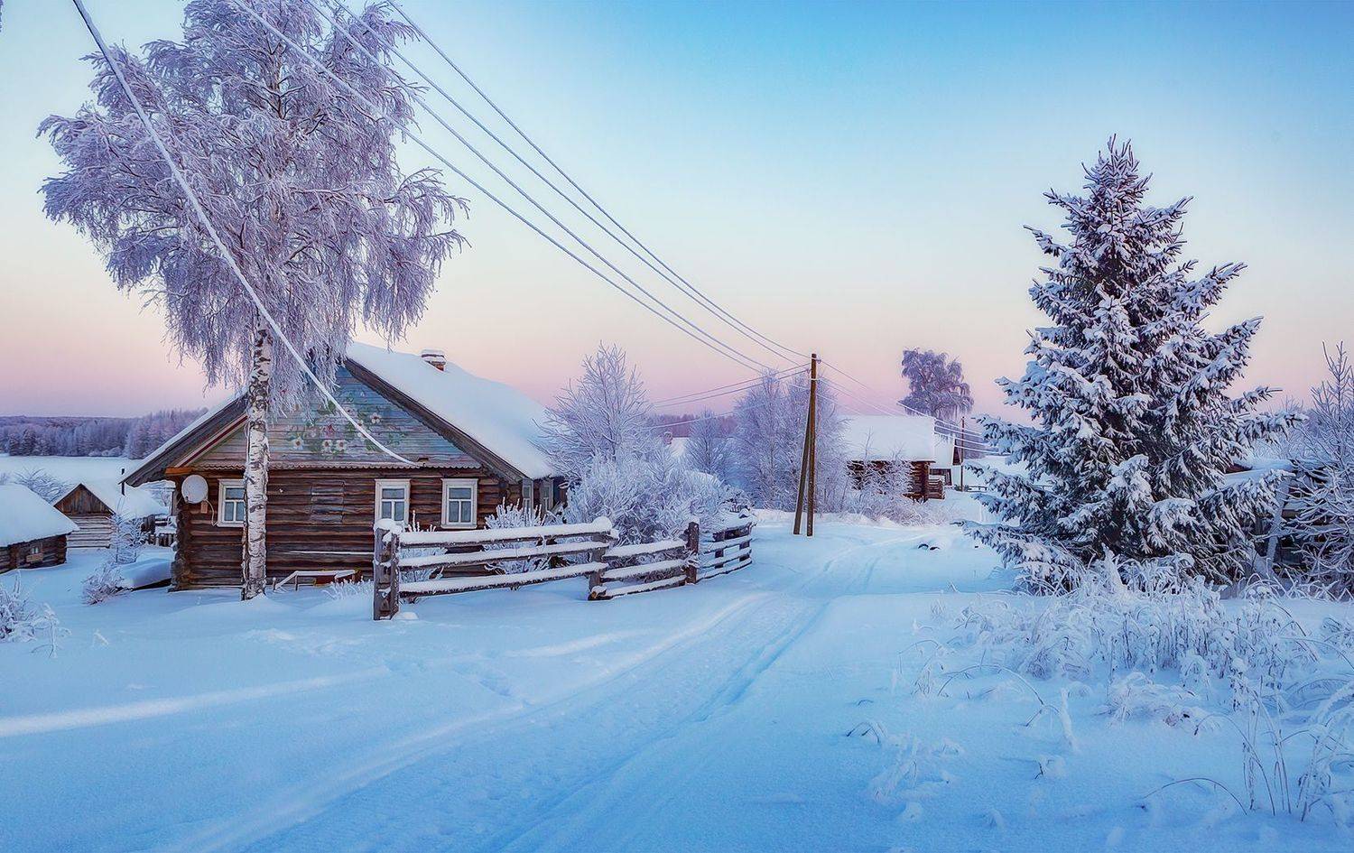 Кенозерье. Автор: Владимир Липецких кенозеро, мороз, утро, зима, Владимир Липецких