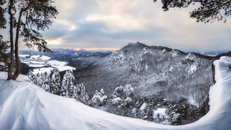 Winter on the Sulov rocksphoto preview