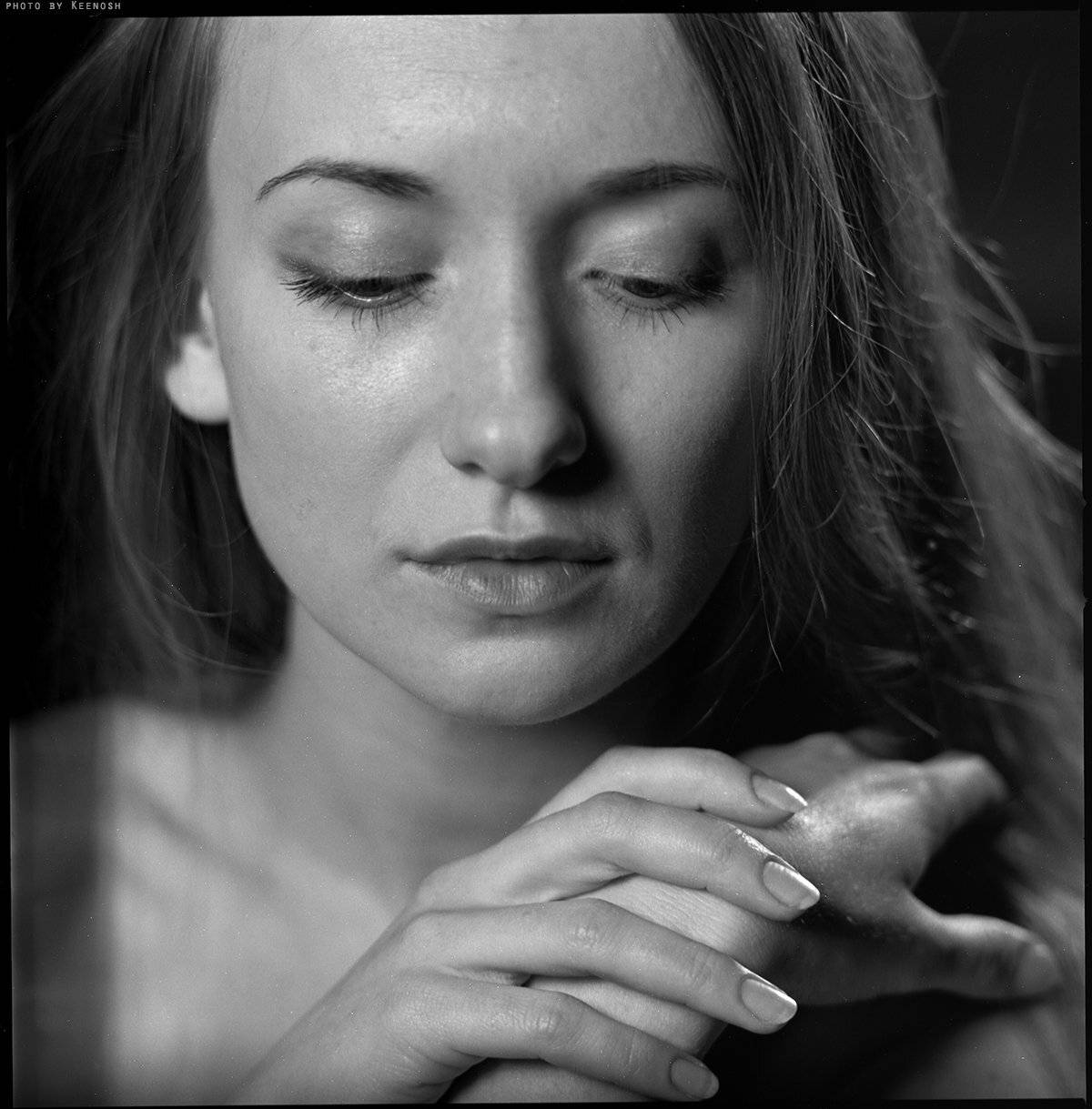 Portrait, bw, film, film120,, Keenosh