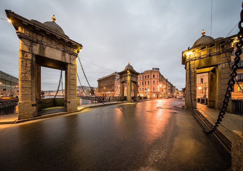 Питерская, пасмурная, рассветная.photo preview