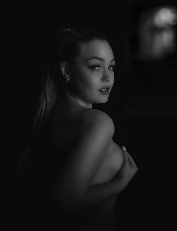 девушка., портрет., красота., глаза., грудь, взгляд. Дашаphoto preview