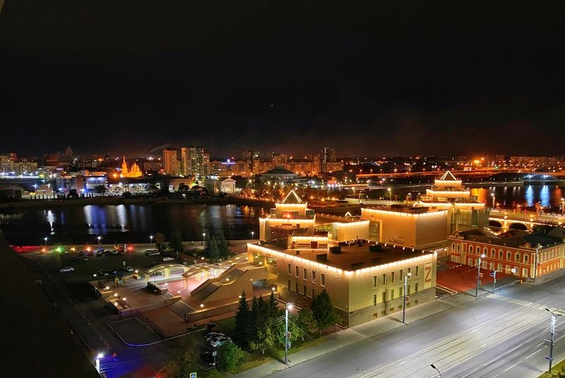 челябинск, город, ночь, огни, Челябинск ночьюphoto preview