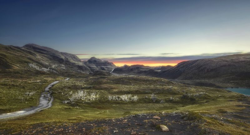 патагония, чили, torres del paine Рассветы Патагонии фото превью