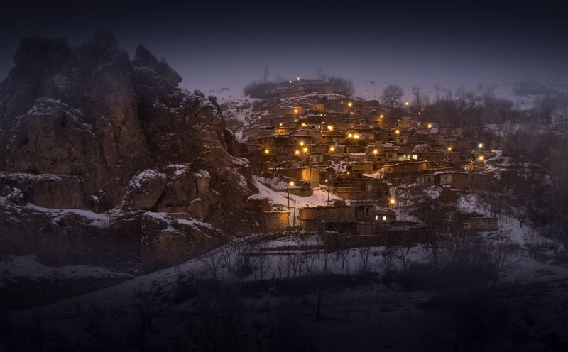 иран, аладаглар, зенджан, горы аладаглар, iran, aladaglar, night, ночное фото, когда не спится, zanjan, aladaglar mountains, нд, ночь, азия, iran 2023,  by night Зимний вечер в горах Аладагларphoto preview
