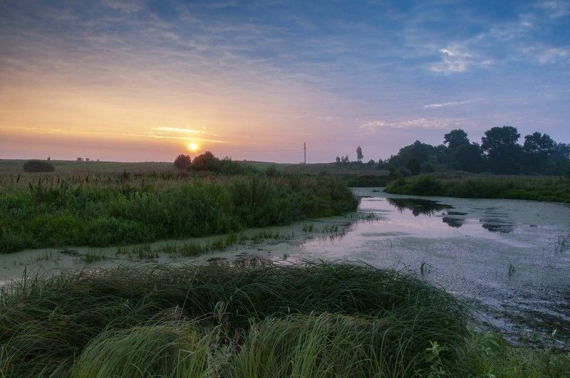 природа,пейзаж,лето,рассвет,россия ***photo preview