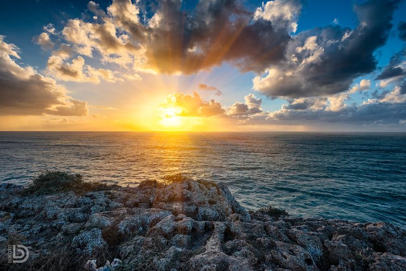 portugal, sagres Закат с мыса Sagres фото превью