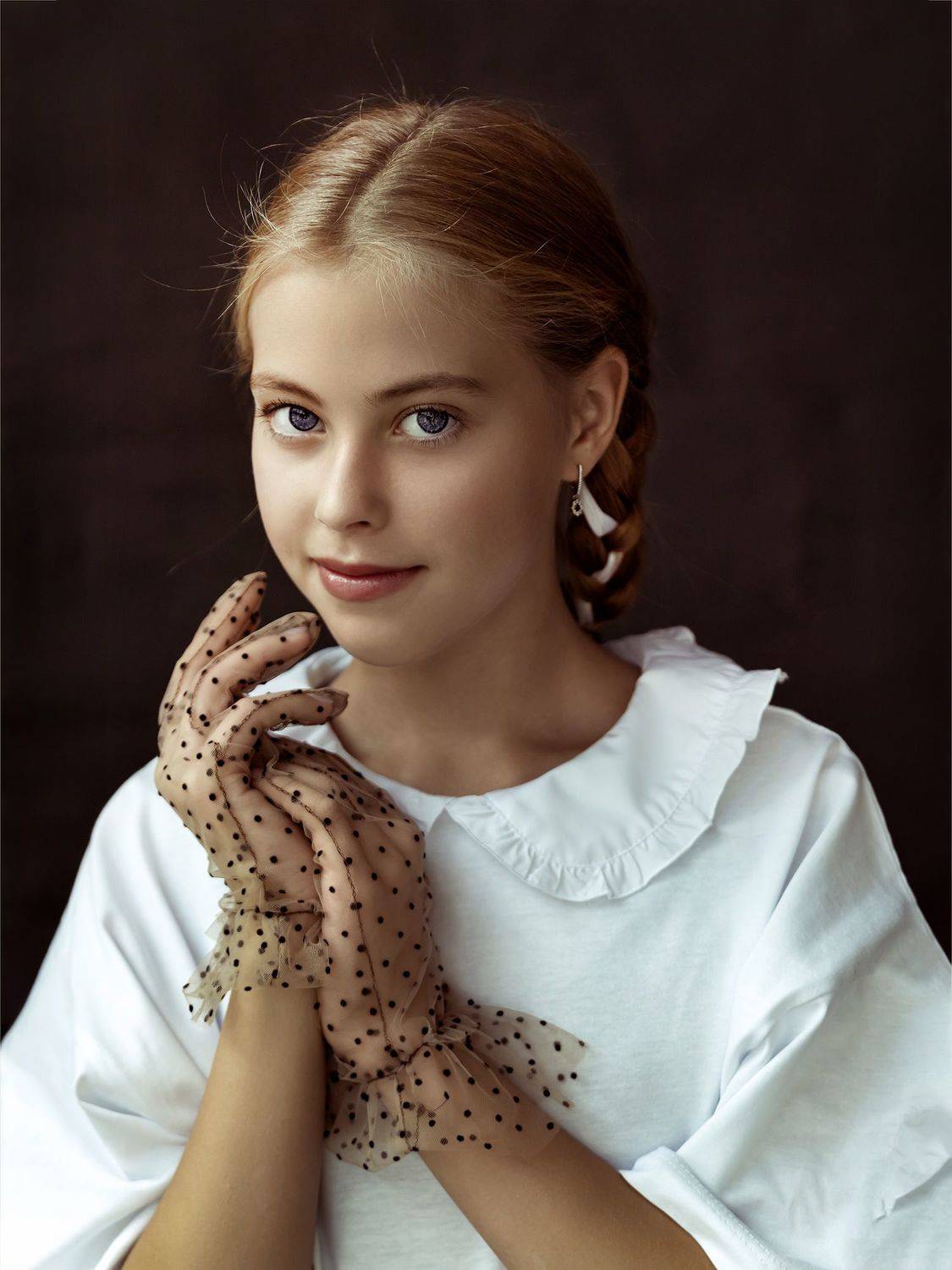 Полина. Автор: Вера Дымова детский портрет, детское постановочное фото, Вера Дымова