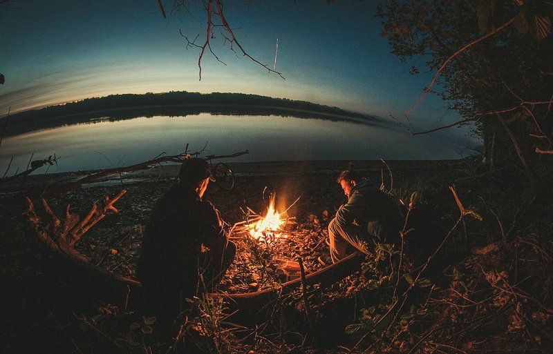 Вечер, Дикая природа, Лето, Ночь, Река, Утро Пикничекphoto preview