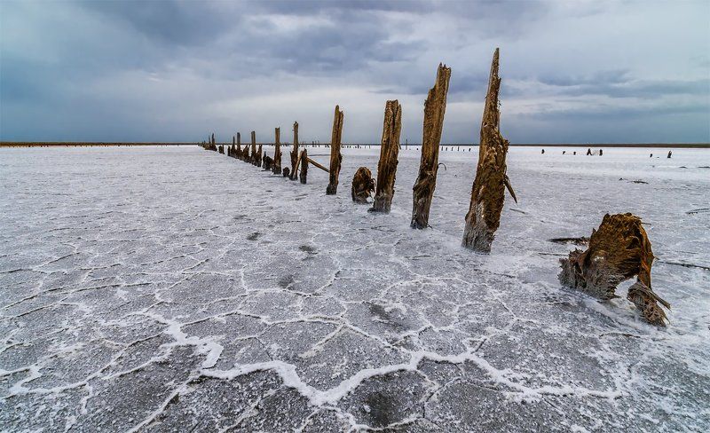 природа, пейзаж, озеро, эльтон, весна, соль, Эльтонphoto preview