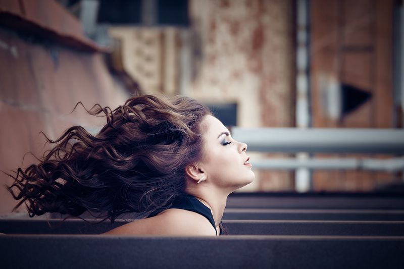 девушка, портрет, гламур, красота, полет, мечта, dream, fashion, portrait, Dream фото превью