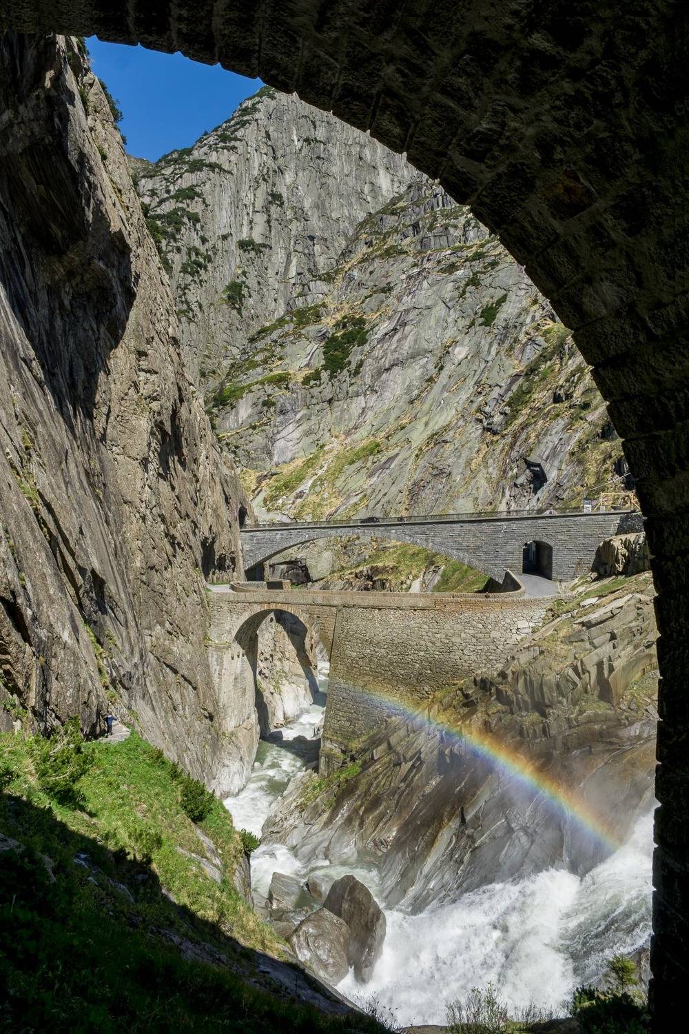 Devil's bridge, Saint-Gotthard. Автор: Alex witzerland, alps, saintgotthard, suvorov, devil's bridge, Alex