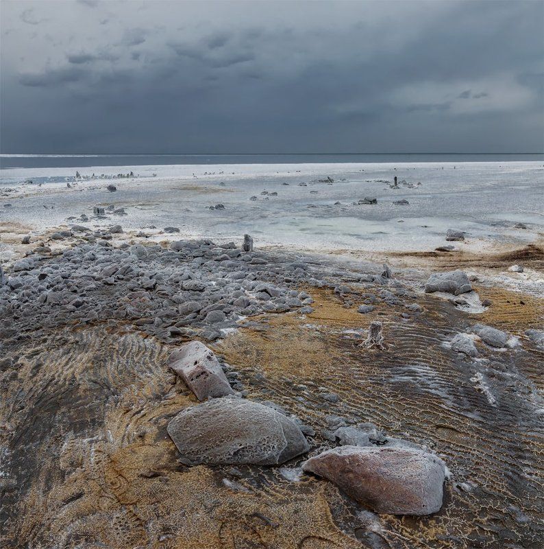 весна, озеро, пейзаж, природа пе, соль, эльтон *photo preview