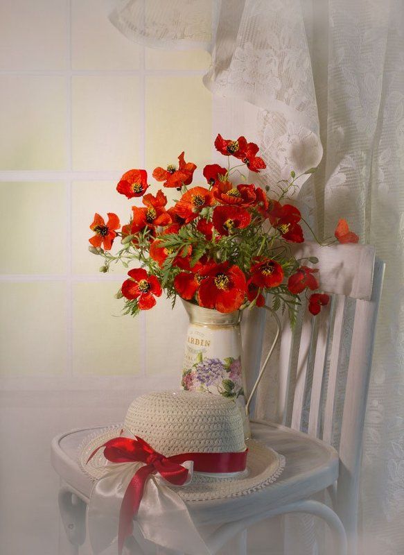 Весна, Маки, Настроение, Натюрморт Одно ПреКрасное утро...photo preview