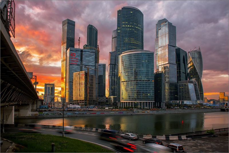 russia, moscow, city, sunset,  Moscow Corephoto preview