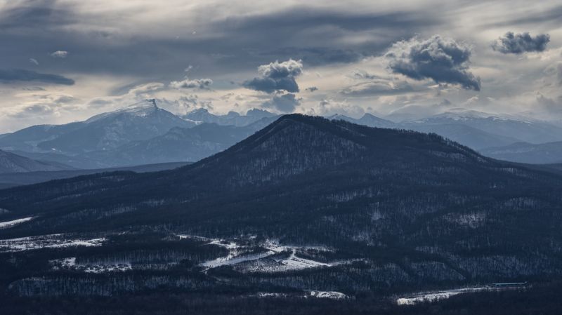 Синяя зима в Адыгееphoto preview