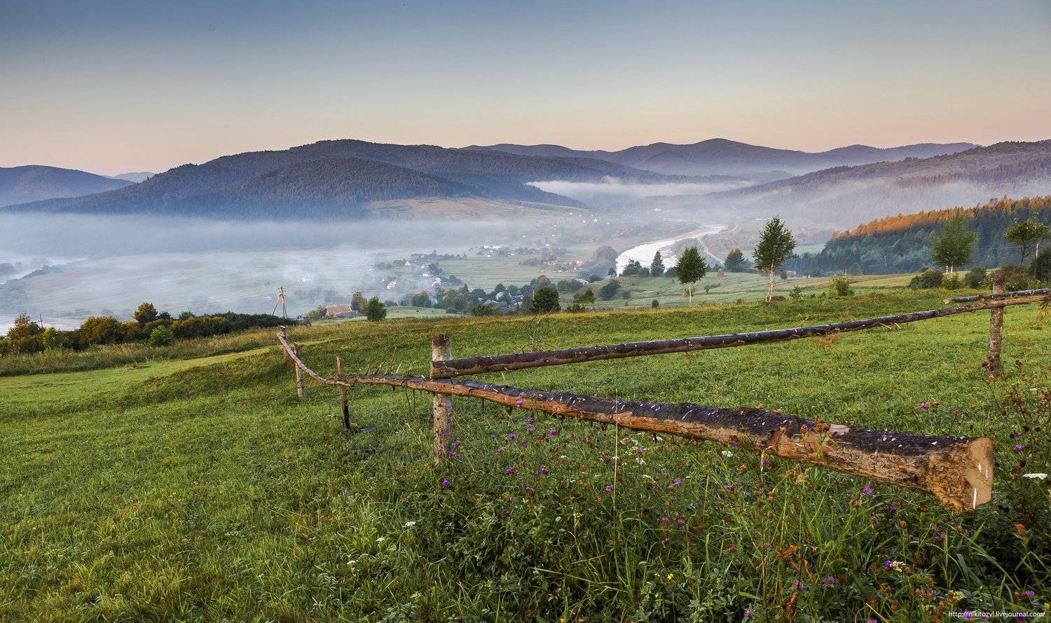 Украина, утро, рассвет, лето, Никита Сердечный