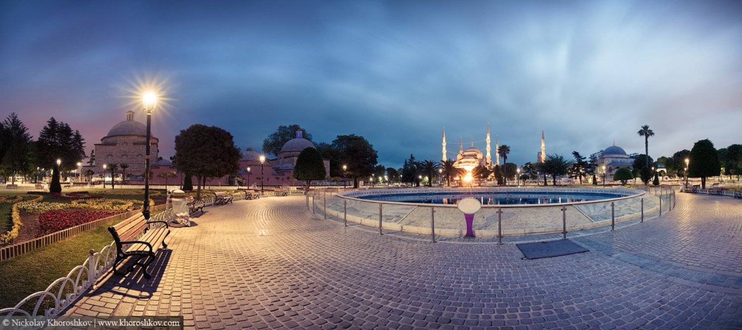 Предрассветный город. Автор: Николай Хорошков City, Istanbul, Turkey, Город, Городской пейзаж, Панорама, Стамбул, Турция, Николай Хорошков