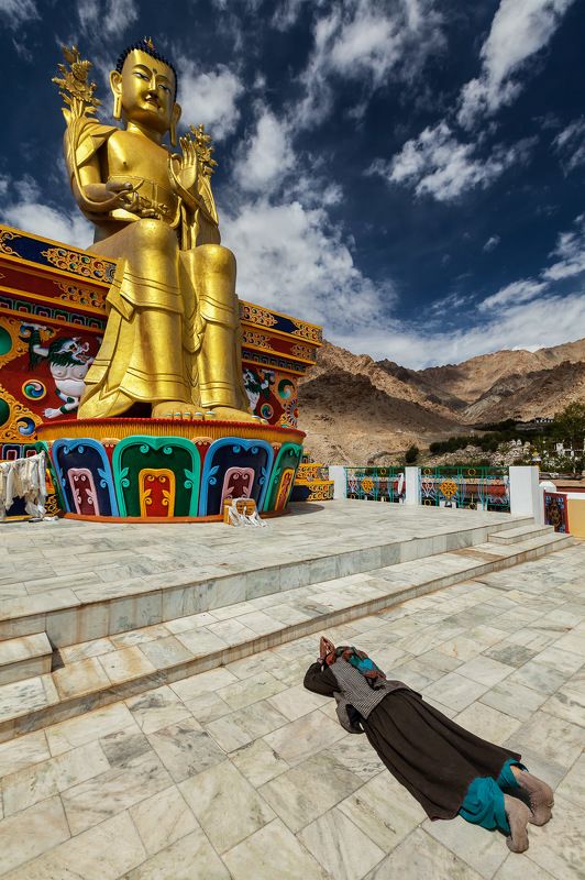 буддизм, будда, ладакх, индия Молитваphoto preview