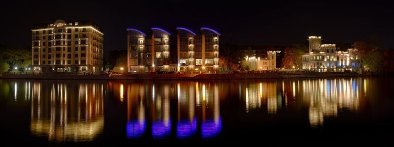 Вид на Крестовский остров с Малой Невки фото превью