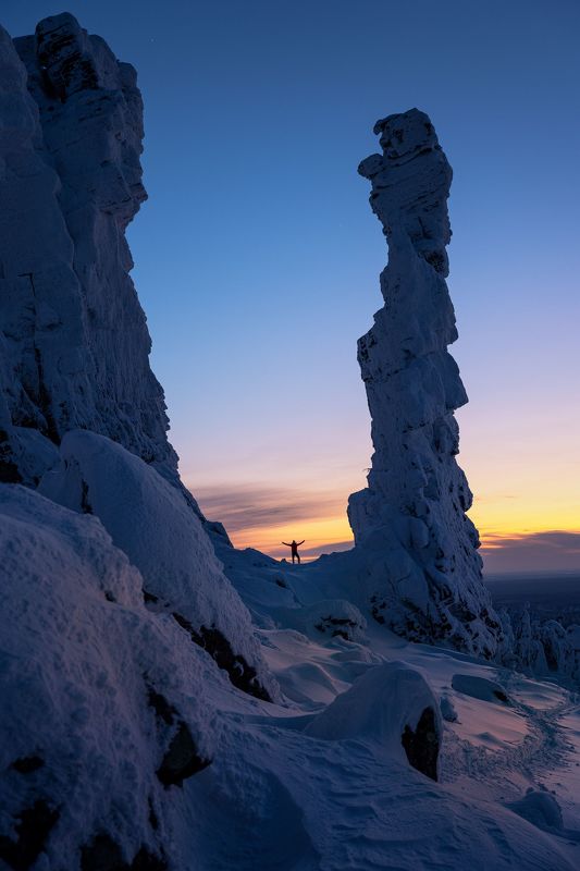 колчим, колчимский камень, помяненный камень, пермский край, пермь, урал, уральские горы Снежный исполинphoto preview