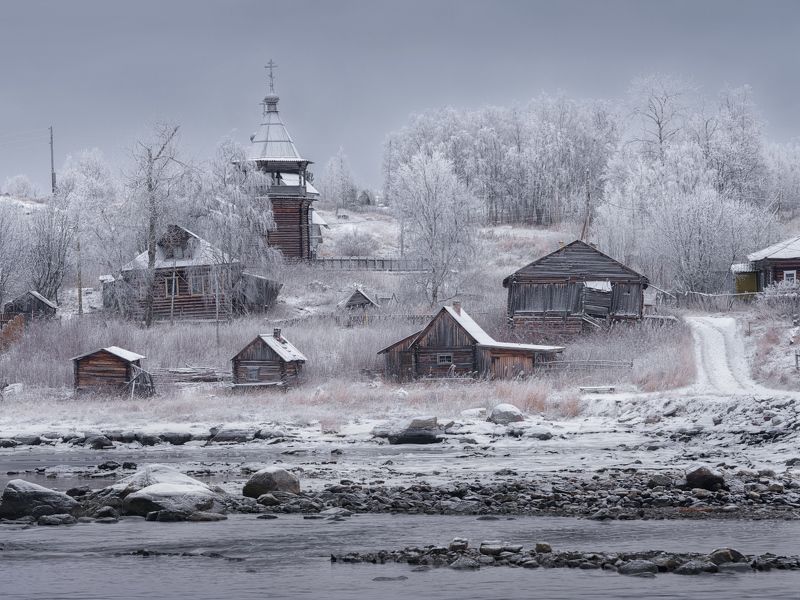 Свинцовое небо в Ковдеphoto preview
