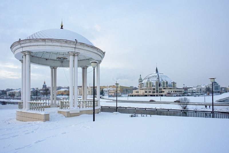 город зима После снегопадаphoto preview