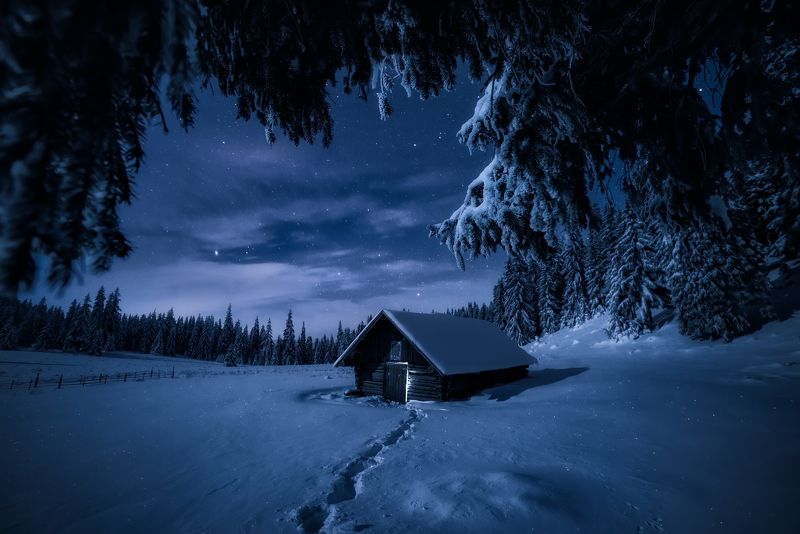 #slovakia #nikon #winter#manfrotto  Night before Christmas photo preview