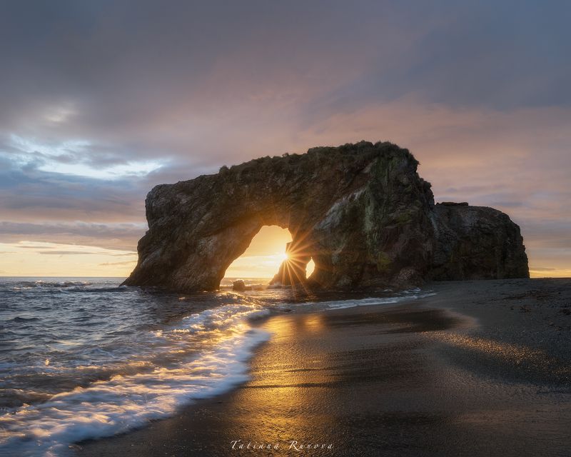 Рассвет на Сахалине. Мыс Птичийphoto preview