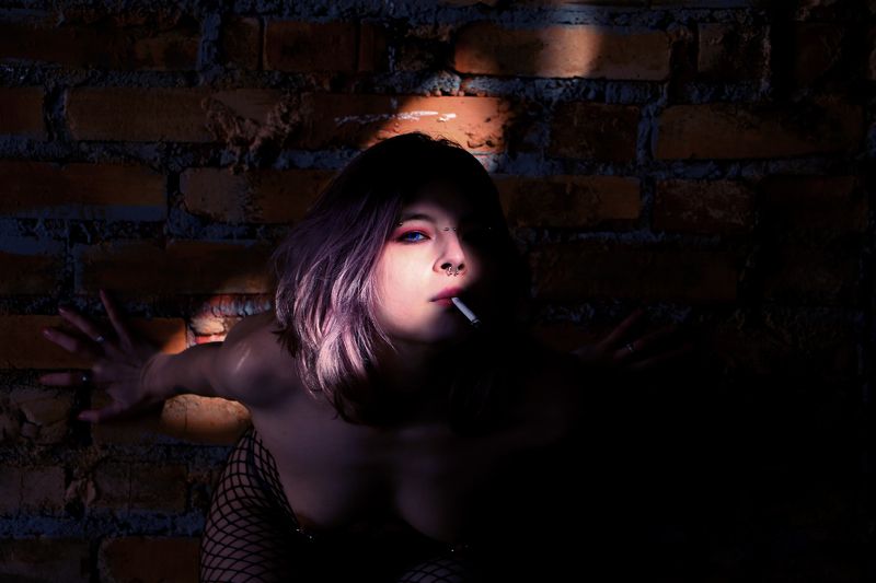 шаварёв, арт, ню, The girl on the abandoned.photo preview