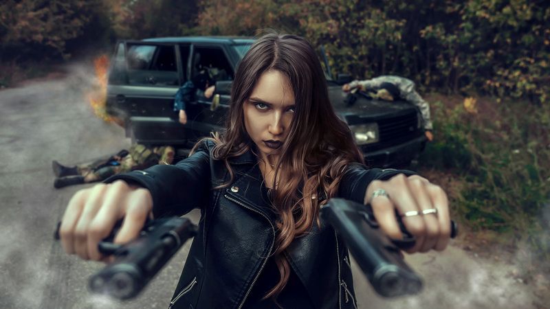 Girl-cyborgphoto preview