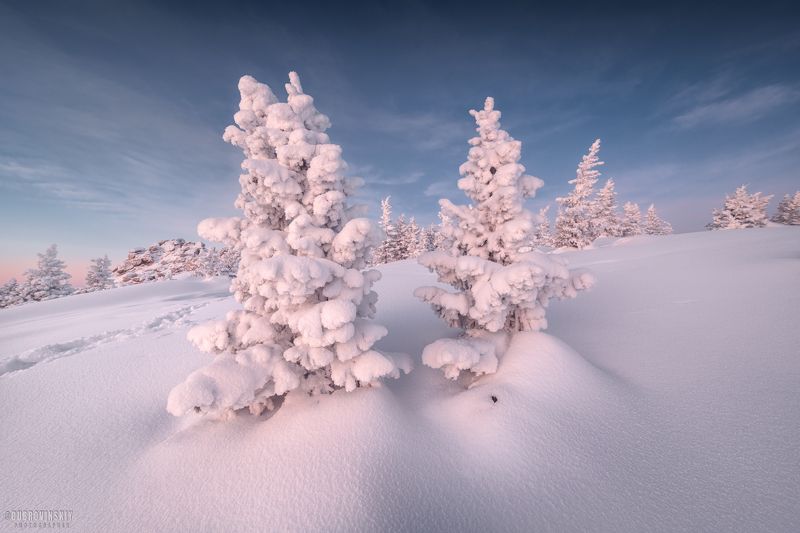 зюраткуль, урал, горы, зима, снег, рассвет, южный урал Зефирphoto preview