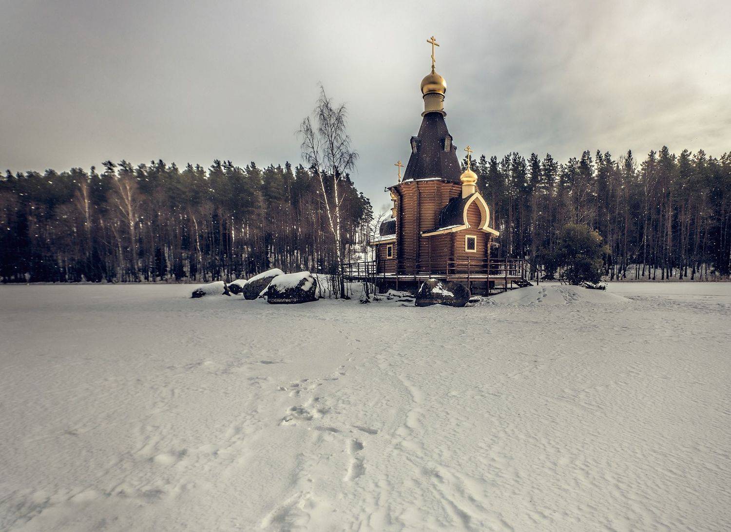 ц.Андрея Первозванного на Вуоксе. Автор: Смыков Александр(OmRam) , Смыков Александр(OmRam)