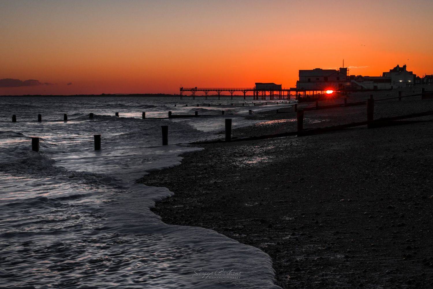#sunset #coast #england #uk #bognorregis, Sergejs Barkans