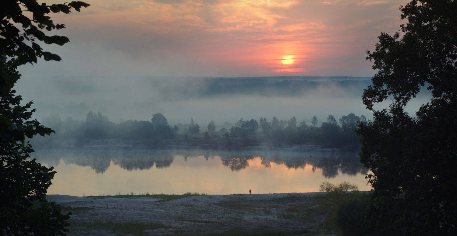 Утренний пейзаж. Автор: Сергей Шляга , Сергей Шляга