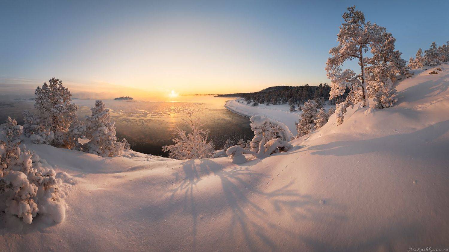 зимняя ладога, карелия, шхеры зимой, ладожское озеро, зимний пейзаж, мороз, зима, шхеры, зимний пляж, Арсений Кашкаров