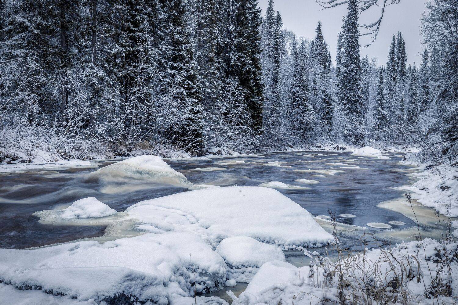 Река Пила. Автор: Елена Гусева Мурманская область, Елена Гусева
